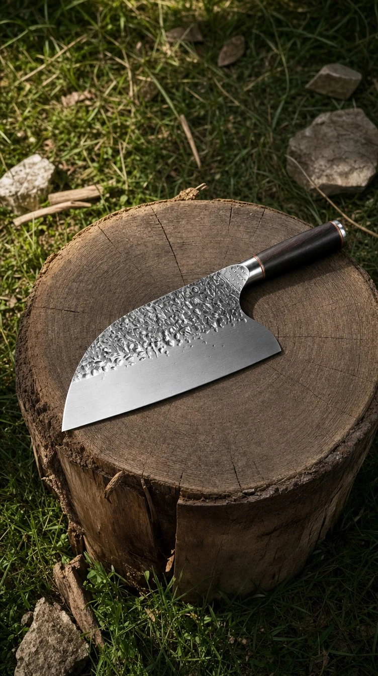 Mister Teuchi 8" Hand-Forged Chef Knife
